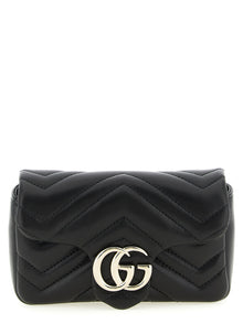 Gucci Black Lamb Leather Shoulder Bag