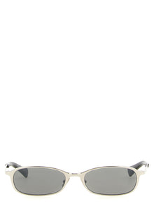Saint Laurent Gray Acetate Sunglasses