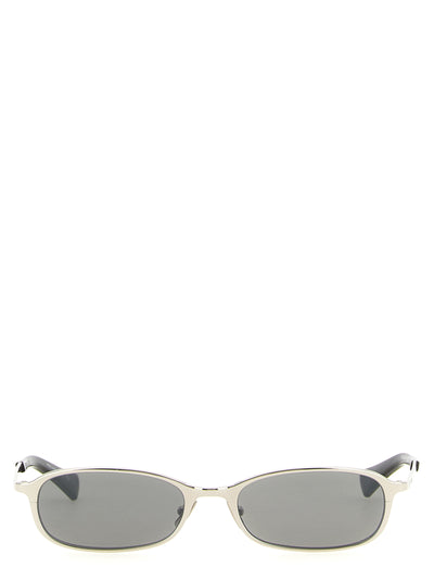 Saint Laurent Gray Acetate Sunglasses