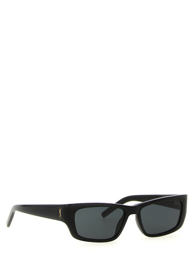 Saint Laurent Black Acetate Sunglasses