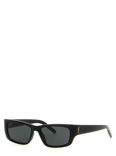 Saint Laurent Black Acetate Sunglasses