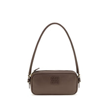 Miu Miu Brown Calf Leather Bos Taurus Shoulder Bag