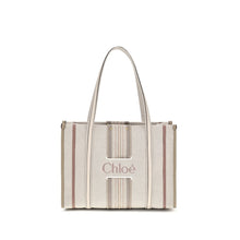 Chloé Beige Cotton Shoulder Bag