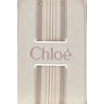Chloé Beige Cotton Shoulder Bag