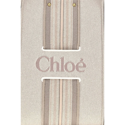 Chloé Beige Cotton Shoulder Bag