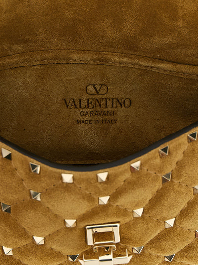 Valentino Garavani Beige Calfskin Shoulder Bag