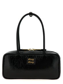 Miu Miu Black Lamb Leather Handbag