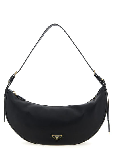 Prada Black Calfskin Shoulder Bag