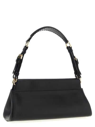 Prada Black Calfskin Shoulder Bag