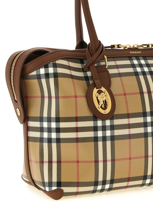 Burberry Beige Cotton Tote Bag