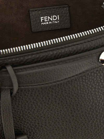 Fendi Brown Calfskin Handbag