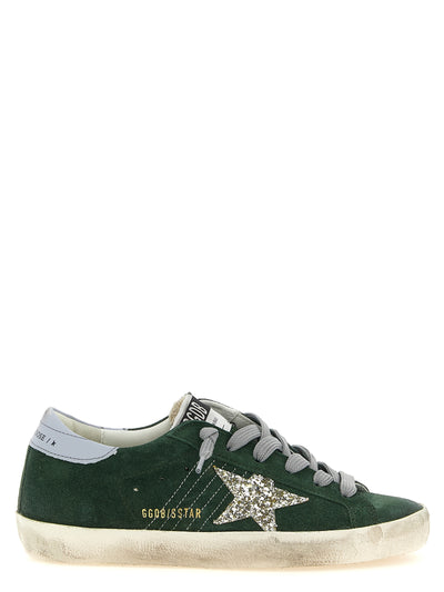 Golden Goose Bicolor Leather Low Top Sneakers