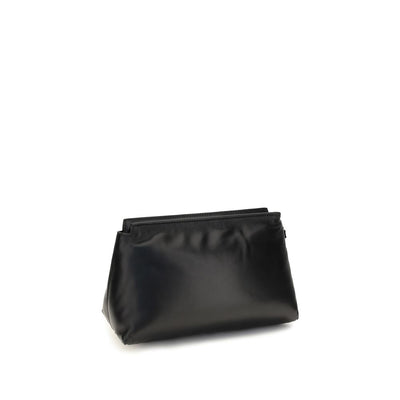 Givenchy Black Lamb Ovis Aries Clutch Bag