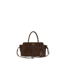 Prada Brown Calf Leather Bos Taurus Shoulder Bag