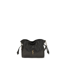 Saint Laurent Black Lamb Ovis Aries Clutch Bag