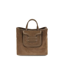 Pierre Hardy Brown Suede Leather Shoulder Bag