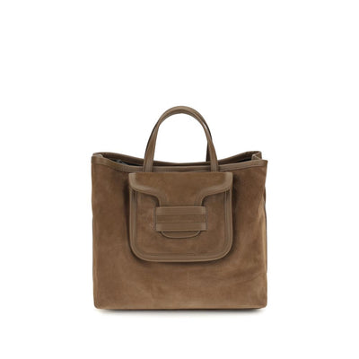 Pierre Hardy Brown Suede Leather Shoulder Bag