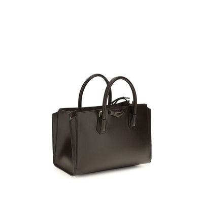 Givenchy Brown Calf Leather Bos Taurus Shoulder Bag