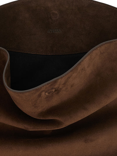 Isabel Marant Brown Cowhide Shoulder Bag