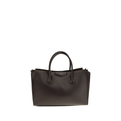 Givenchy Brown Calf Leather Bos Taurus Shoulder Bag