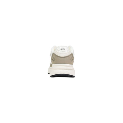 Armani Exchange Green Polyester Athletic Sneakers