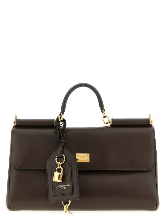 Dolce & Gabbana Brown Calfskin Handbag