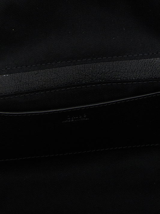 Chloé Black Buffalo Leather Shoulder Bag