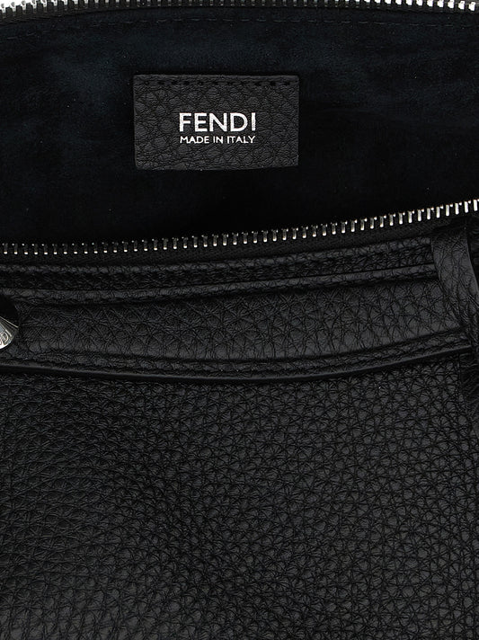 Fendi Black Calfskin Handbag