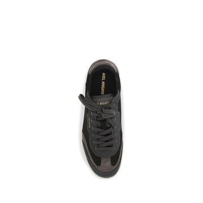 Axel Arigato Black Nubuc Leather Athletic Sneakers