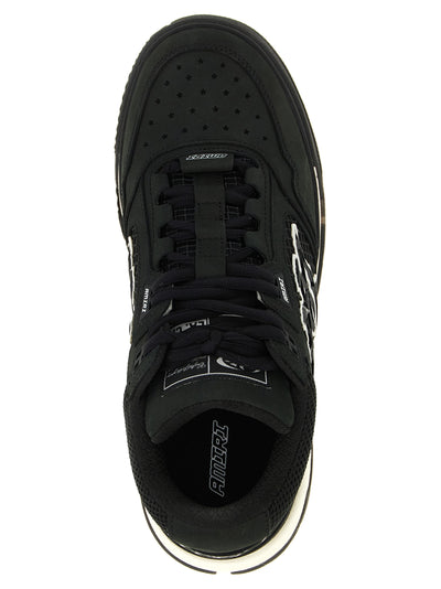 Amiri Bicolor Calfskin Athletic Sneakers