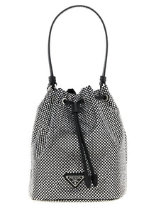 Prada Gray Viscose Handbag
