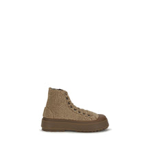 Casadei Brown Polyester Athletic Sneakers