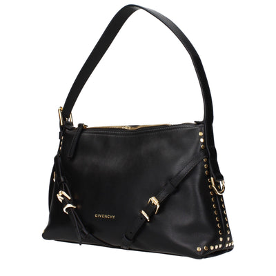 Givenchy Black Leather Shoulder Bag