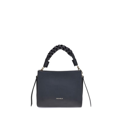 Coccinelle Black Calf Leather Bos Taurus Handbag