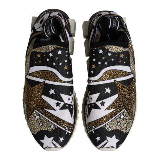Dolce & Gabbana Multicolor Sorrento Low Top Sneakers Shoes