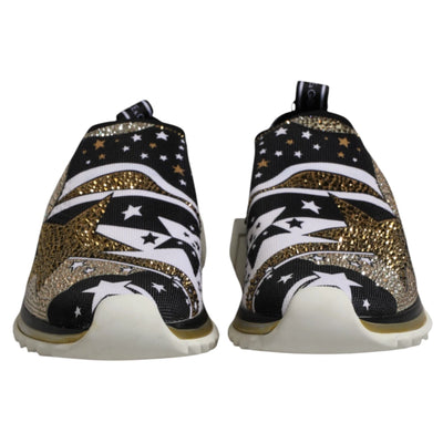 Dolce & Gabbana Multicolor Sorrento Low Top Sneakers Shoes