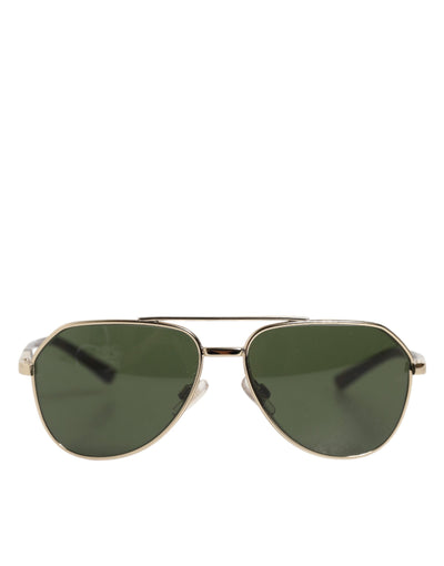 Dolce & Gabbana DG2125 Silver Frame Aviator Shades Eyewear Sunglasses Children