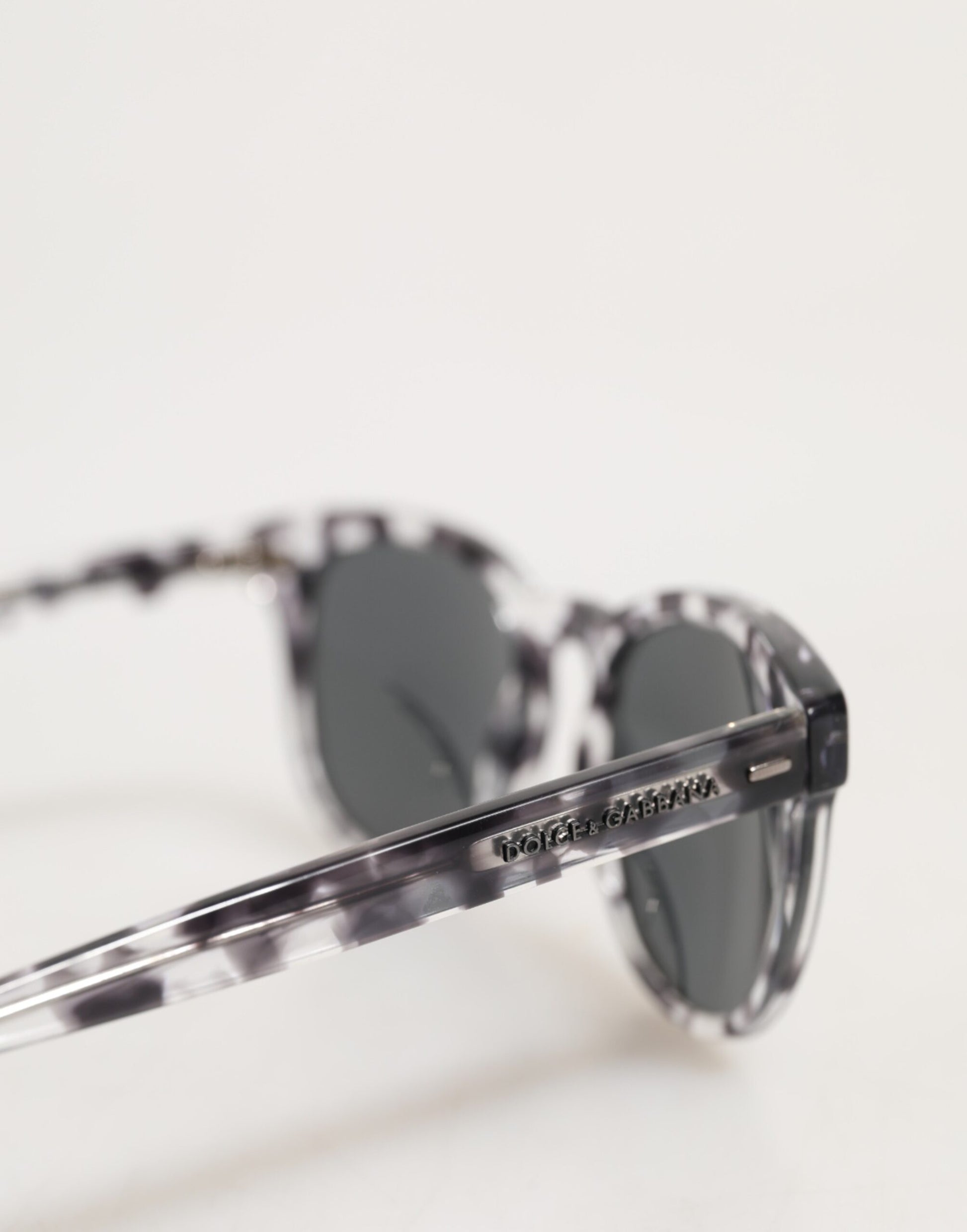 Dolce & Gabbana DG4254 Havana Clear Black Tinted Lenses Sunglasses